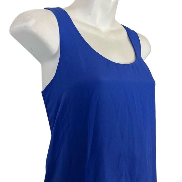 BCBGeneration BCBG Fairy High Low Blue LAPIS Sleeveless Flowy Dress NWT sz XS - Picture 10 of 15